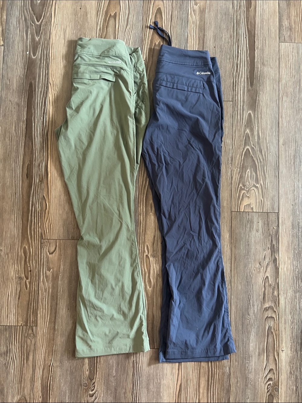 Columbia Women’s Boot Cut Pants - Olive Green & Navy